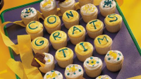 Graduation Cupcakes Recipe - BettyCrocker.com image