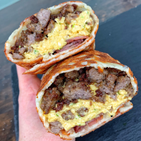 Keto Breakfast Burrito – Recipe Champions image