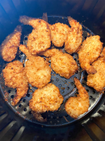 Air Fryer Frozen Coconut Shrimp – Melanie Cooks image