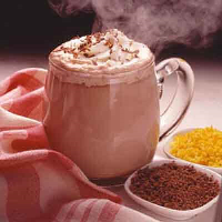 Ghostly Great Hot Chocolate Recipe | Land O’Lakes image