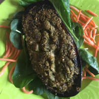 Eggplants With Pesto Recipe | Allrecipes image