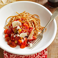 Pasta with Marinara Sauce Recipe | EatingWell image