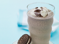 Cookies-and-Cream Milk Shakes Recipe | MyRecipes image