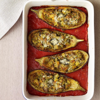 Stuffed Eggplant Recipe | EatingWell image