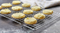Frosted Cake Mix Lemon Cookies Recipe - BettyCrocker.com image