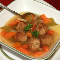 Chicken Meatball Soup Recipe | Allrecipes image