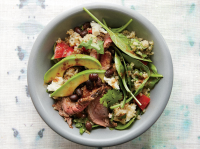 Black Bean Quinoa Salad With Chipotle Steak - Cooking Light image