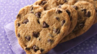 Chocolate Chip Heart Cookies Recipe - BettyCrocker.com image