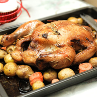 Roasted Herb Chicken and Potatoes Recipe | Allrecipes image