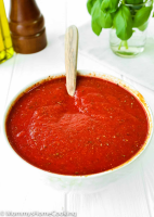 No-Cook Easy Pizza Tomato Sauce - Mommy's Home Cooking ... image