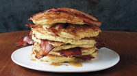 Bacon Pancakes Recipe | Martha Stewart image