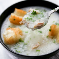Chinese Chicken Congee | China Sichuan Food image