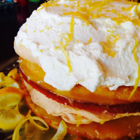 Lemon Meringue Cake with Lemon Curd Filling | Allrecipes image