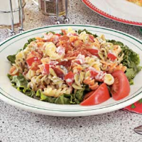 BLT Pasta Salad Recipe: How to Make It - Taste of Home image