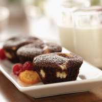 Chocolate Cheesecake Cupcakes Recipe | MyRecipes image