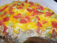 TACO DIP WITH BEANS RECIPES