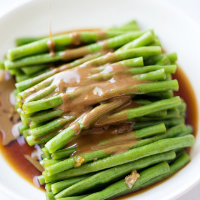 Sesame Chinese Long Beans | China Sichuan Food image