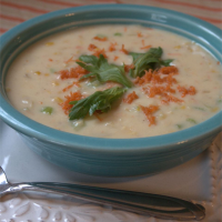Easy Vegetarian Corn Chowder Recipe | Allrecipes image
