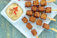 Basic Oven-Baked Marinated Tempeh Recipe | Epicurious image
