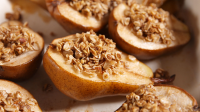 Best Cinnamon Baked Pears Recipe - How to Make Cinnamon ... image