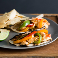 Chicken Fajitas with Bell Peppers Recipe - Todd Porter and ... image