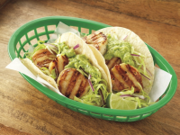 Scallop Tacos with Cabbage Slaw and Avocado Sauce ... image
