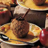 Crunchy Baked Apples Recipe: How to Make It image
