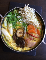 Vegan Nabe - Healthy Japanese Miso Hot Pot | From The ... image