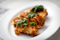Spicy Chinese Mustard Chicken Wings Recipe - NYT Cooking image