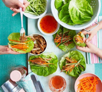 Lettuce wrap recipes | BBC Good Food image