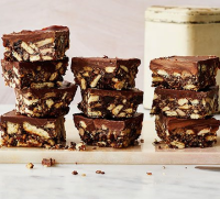 Chocolate tiffin recipe | BBC Good Food image