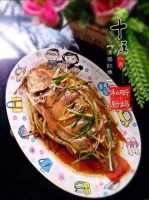 Microwave steamed red fish recipe - Simple Chinese Food image