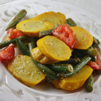 Squash and Green Bean Saute Side Dish Recipe | Allrecipes image