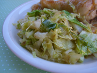 Sauteed Green Cabbage Recipe - Chinese.Food.com image