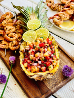 Refreshing Pineapple Mango Salsa - Ramona's Cuisine image