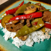 Asian Beef with Snow Peas | Allrecipes image