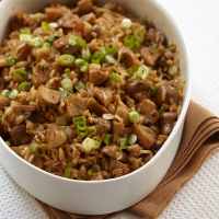 Brown Rice Pilaf with Mushrooms Recipe - Food & Wine image