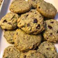 Pistachio Chocolate Chip Cookies Recipe | Allrecipes image