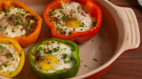 How to Make Pepper Egg in a Hole - Delish image