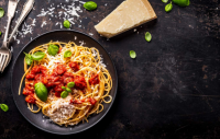 Lean and Green Spaghetti Squash Bolognese - Optavia Lean ... image