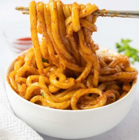 Garlic Chili Oil Noodles | Just A Pinch Recipes image