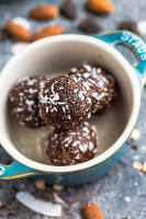 Chocolate Protein Balls - Healthy, Paleo, Gluten Free image