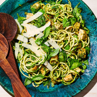 Pesto Zoodle and Chicken Salad | Parents image