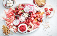 Berry sweet dessert platter - Healthy Food Guide image