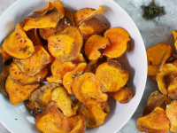 Air Fryer Sweet Potato Chips Recipe | Cooking Light image