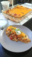 Low-Carb Chicken Enchiladas Recipe | Allrecipes image