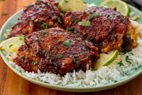 Easy Slow-Cooker Chicken Thighs Recipe - Delish image