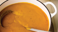 Roasted Pumpkin Soup Recipe | Martha Stewart image