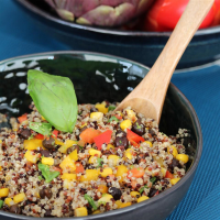 Black Bean, Corn, and Quinoa Salad Recipe | Allrecipes image