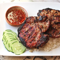 Vietnamese Grilled Lemongrass Pork Chops (Thit Heo Nuong ... image